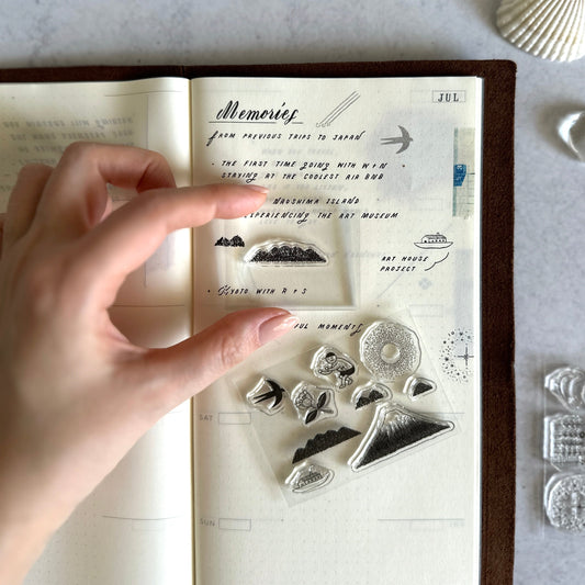 [Mizushima Clear Stamps] Landscape