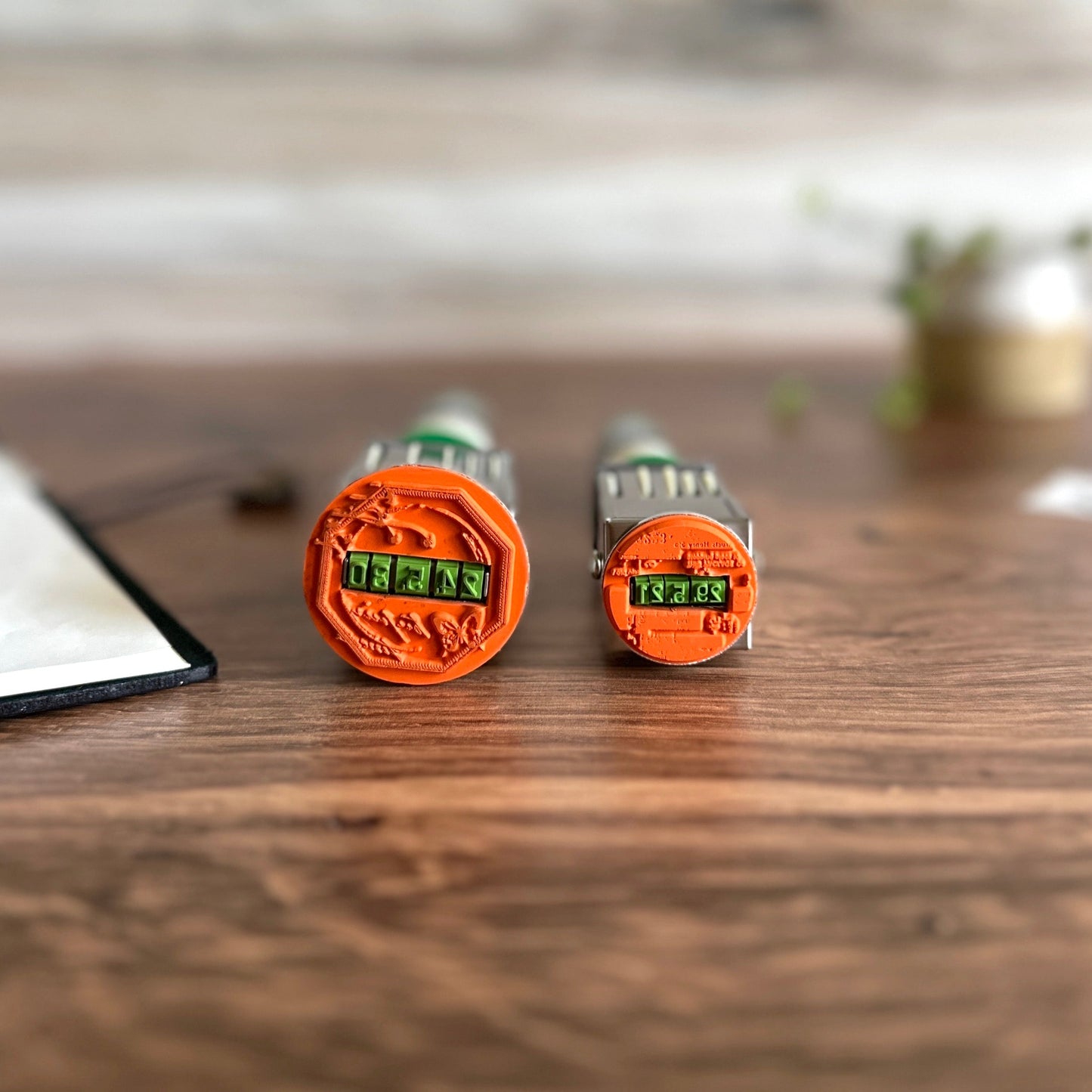 [Yohaku Stamp] Rotary Date Stamp