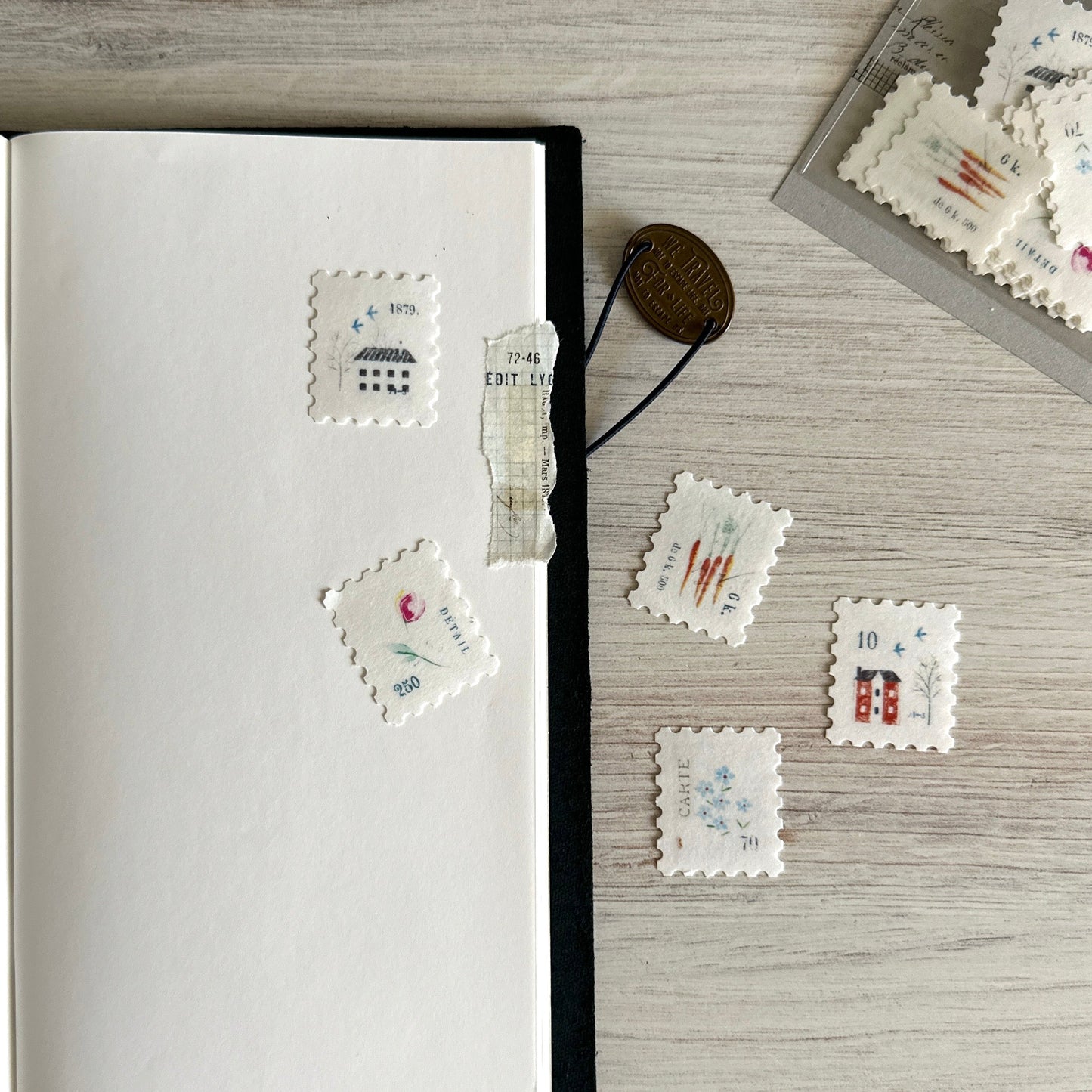 [Yohaku Flake Seal] Letter