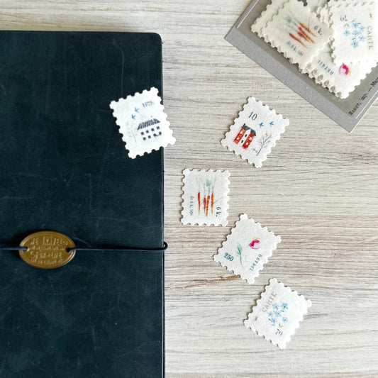 [Yohaku Flake Seal] Letter