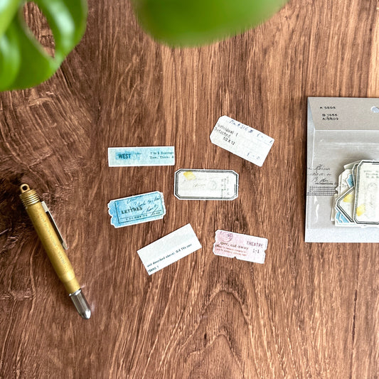 [Yohaku Flake Seal] Collage